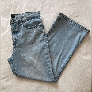 Banana Republic high-rise cropped bootcut jeans